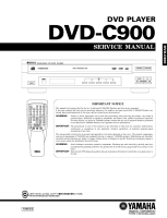 Yamaha DVDC-900 - Service Manual